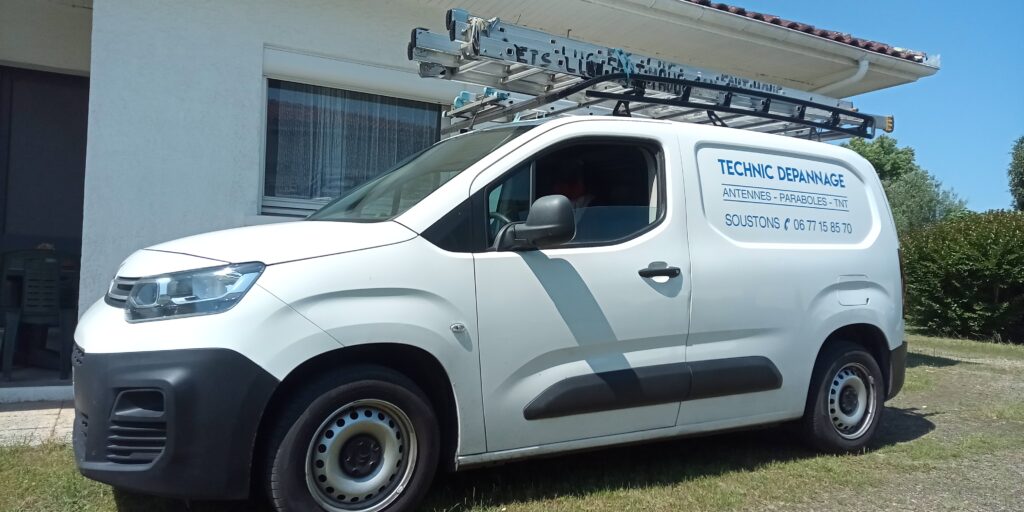 vehicule dépannage antennes